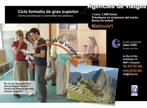 V13 cartell 13 Cartell Agencies de Viatges