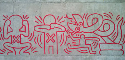 jordi barba mural keith haring 0