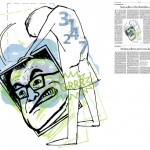 Jordi Barba, il·lustració publicada a La Vanguardia, secció d'Opinió 18-10-2014, per l'article de Juan-José López Burniol