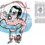 Jordi Barba, il·lustració publicada a La Vanguardia, secció d'Opinió 16-07-2015, per l'article de Xavier Vives